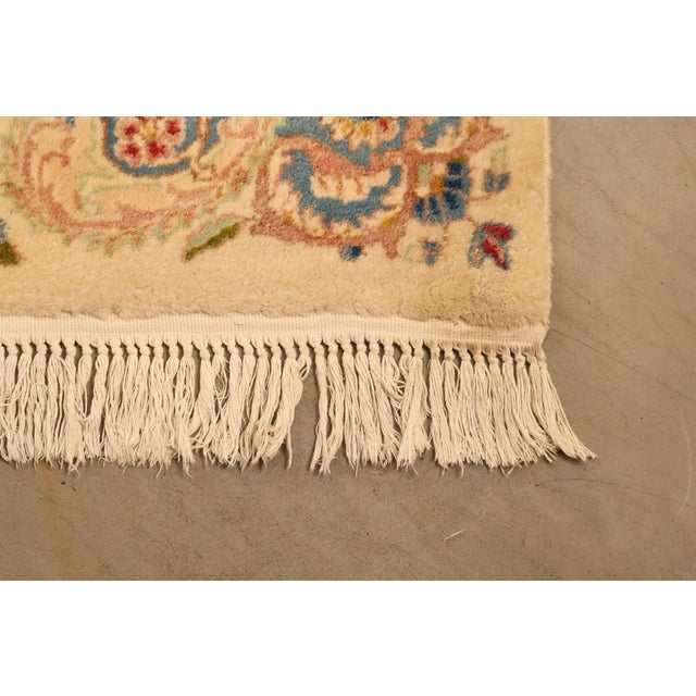 Kirmin Pattern Large Hand Tied 11' x 18' Fringed Area Rug For Sale - Image 11 of 18