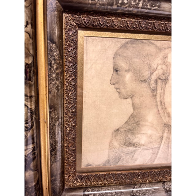 Late 19th Century Print in Antique Decorative Eastlake Frame For Sale - Image 5 of 11