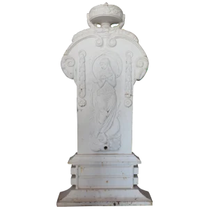 Late 19th Century Wrought Iron Fountain Plaque