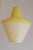 White and yellow cellulose acetate pendant lamp by A.R.P and Rotaflex. Atelier de recherche plastique was founded in 1954...