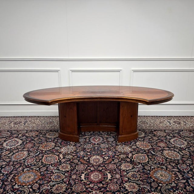 Art Deco English Desk by Globe Wernicke For Sale - Image 4 of 18