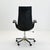 Black Mid-Century Modern Tulip Desk Chair by Preben Fabricius & Jørgen Kastholm For Walter Knoll, 1960s For Sale - Image 8 of 11