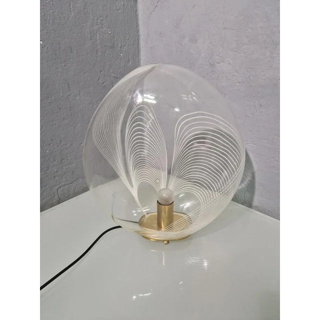 Vintage Glass Table Lamp by Lino Tagliapietra, 1980s For Sale - Image 12 of 12