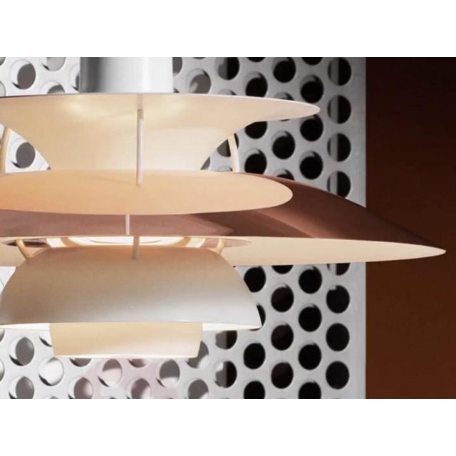 Metal Mid-Century Modern Scandinavian PH 5 MINI Copper Pendant Lamp by Poul Henningsen for Louis Poulsen, 1950s For Sale - Image 7 of 11