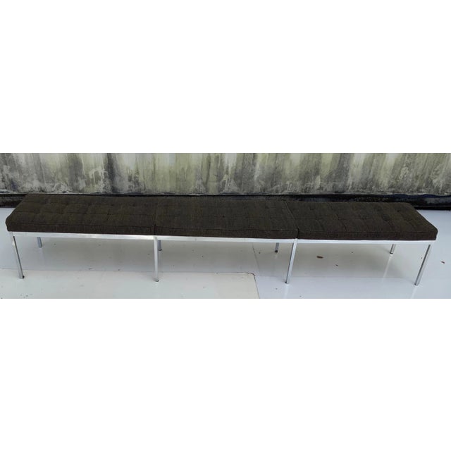 1970s Florence Knoll Bench For Sale - Image 5 of 8