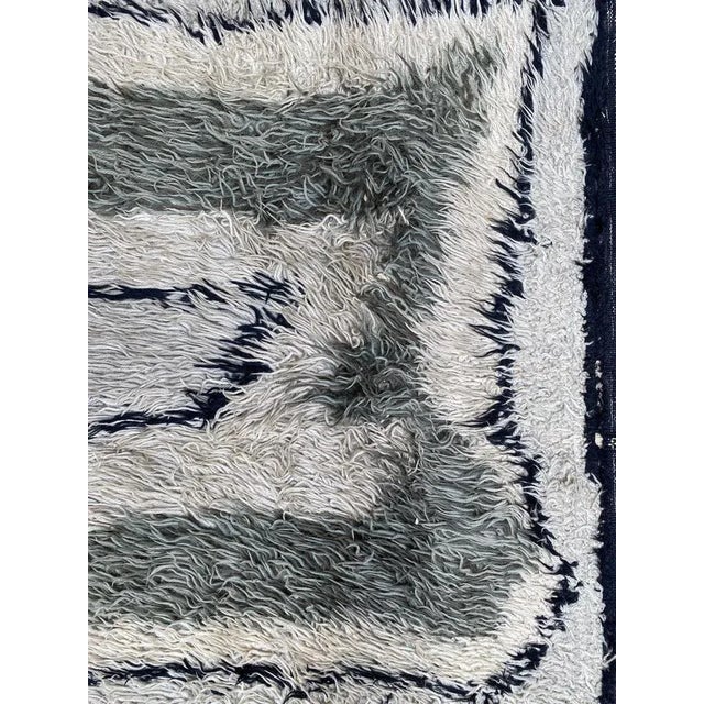 1970s Vintage Scandinavian Rug, 1970s For Sale - Image 5 of 16