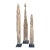 Set of Three Thai Stupa Forms Circa 19th C. For Sale