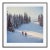 Toni Frissell 'Skiers in the Woods' Archival Pigment Print Framed in Black For Sale