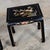 Late 20th to Early 21st Century Distressed Chinoiserie Pair Black Lacquered End or Side Tables Ming Style Feet For Sale - Image 6 of 12