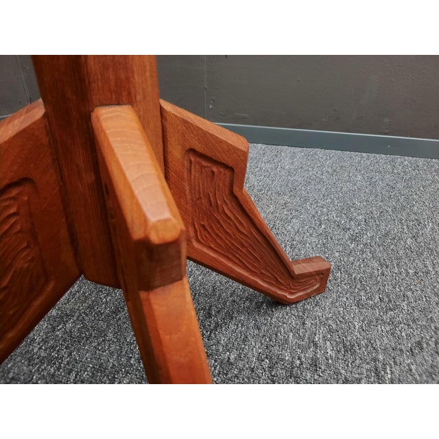 Anthroposophical Teak Music Stand, 1950s For Sale - Image 10 of 12
