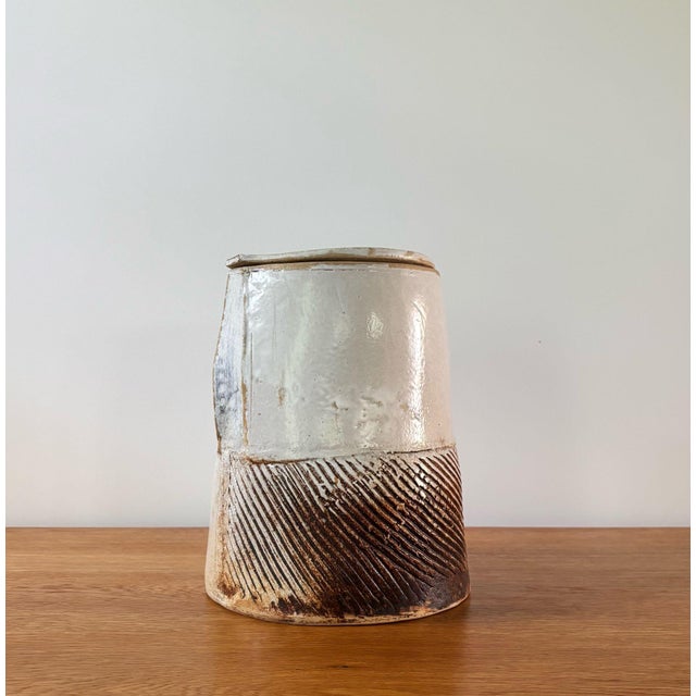 Large Lidded Vase or Pot by Petri Voet, 1990s For Sale - Image 3 of 13