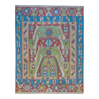 Vintage Turkish Kilim For Sale