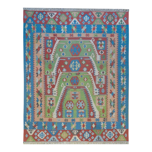 Vintage Turkish Kilim For Sale