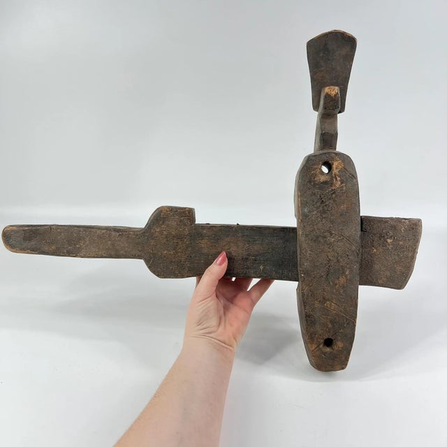 Brown Early 20th Century Dogon Door Lock Mali For Sale - Image 8 of 10