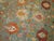 Textile Green Orange Antique Oushak Rug - 8'10" x 11'2" For Sale - Image 7 of 18