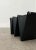 Black Italian Postmodern Metal Magazine Rack Holder, 1980s For Sale - Image 8 of 18