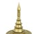 Large Golden Wooden Offering Bowl, 1950s For Sale - Image 4 of 13