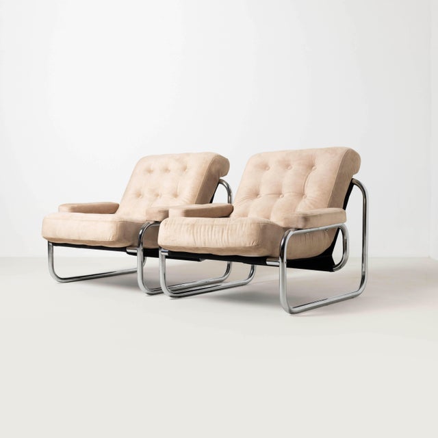 Ikea Borkum Lounge Chairs by Johan Bertil Häggström for Ikea, 1970s, Set of 2 For Sale - Image 4 of 11