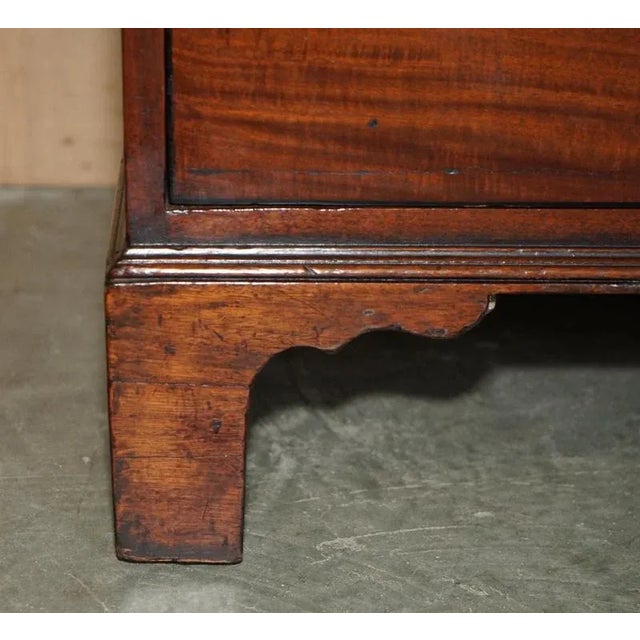 Antique Hardwood Chest of Drawers, 1840, Set of 2 For Sale - Image 9 of 18