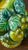 1960s Inarco E2604 Green Majolica-Style Fruit Salt and Pepper Shakers — Pair For Sale - Image 13 of 14