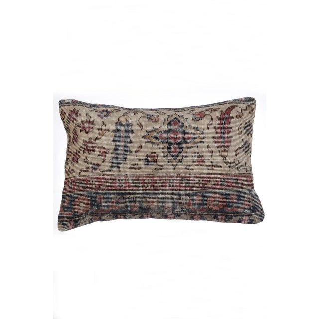 Distressed Turkish Pillow Cover For Sale - Image 4 of 4