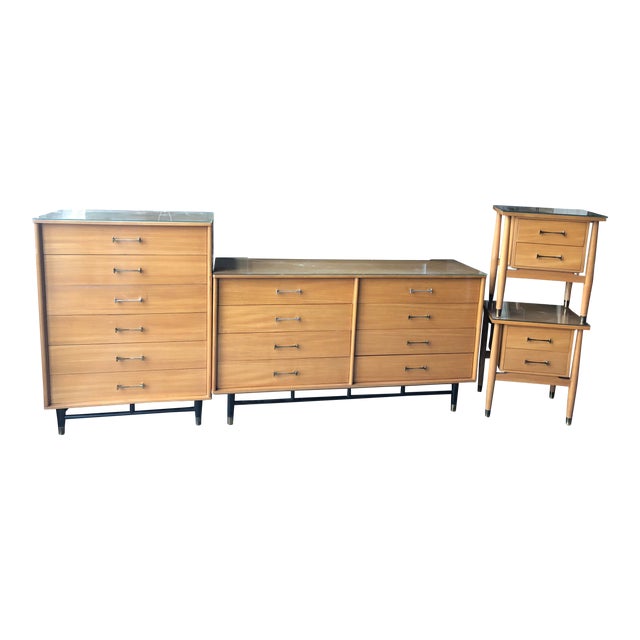 Drexel Today S Living By Milo Baughman 5 Piece Bedroom Set