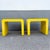 Postmodern Yellow Gloss Laminate Waterfall Side Tables - A Pair For Sale - Image 4 of 10