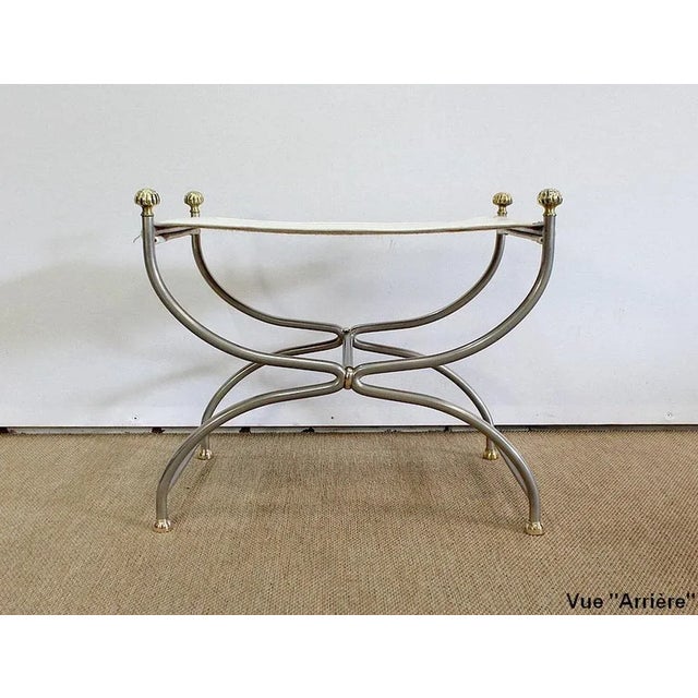 20th Century Curule Stool For Sale - Image 14 of 18