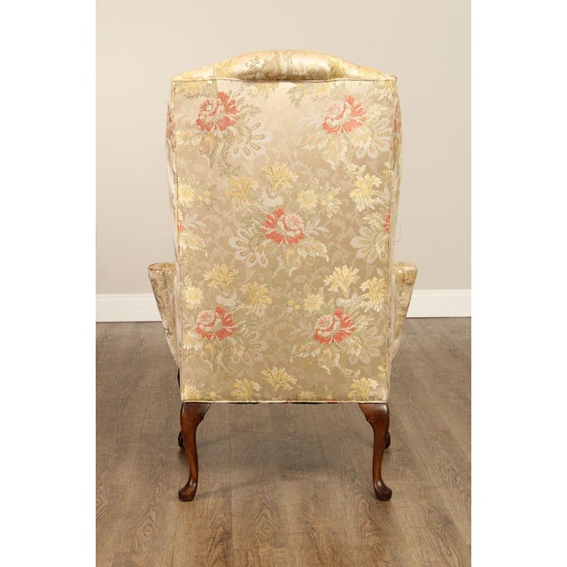 Georgian Style Mahogany Wingback Armchair For Sale - Image 12 of 12