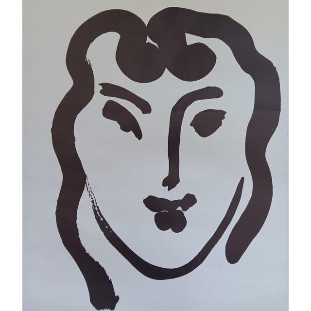 Original Exhibition Poster, National Library, Paris after Henri Matisse, 1981 For Sale - Image 6 of 8