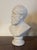 Antique 19th Century English Parian Porcelain Bisque Portrait Bust of President James Garfield For Sale - Image 4 of 14