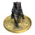 Antique Egyptian Revival Figural Bronze Pharaoh Inkwell For Sale