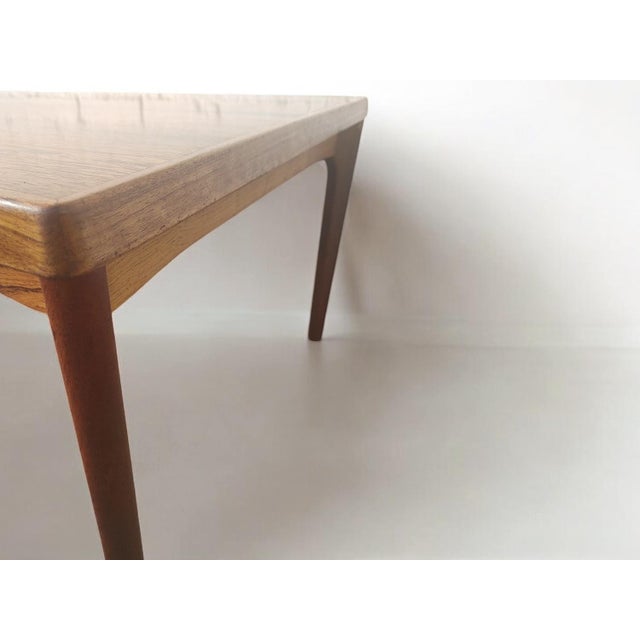 Mid-Century Modern Danish Teak Coffee Table by Henning Kjærnulf for Vejle Mobelfabrik For Sale - Image 13 of 18