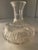 Mid 19th Century 1800's Antique Cut Glass Wine Decanter Water Bottle For Sale - Image 5 of 9