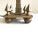 Brass 1930s Brass Candlestick Table Lamp With Spikes and Ball Feet at Base For Sale - Image 8 of 10