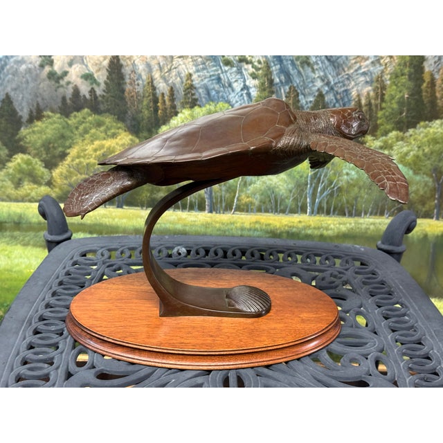 André Harvey Pilgrimage Green Sea Turtle Sculpture, Circa 1980 For Sale In San Francisco - Image 6 of 12