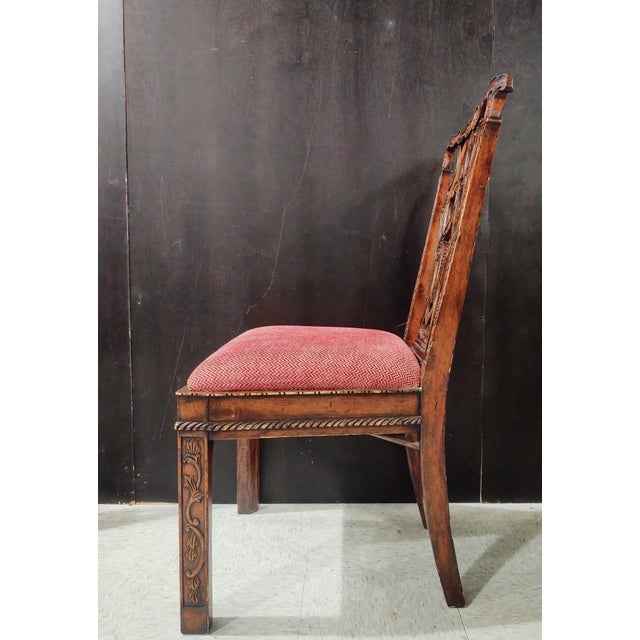 Jonathan Charles Jonathan Charles Buckingham Collection Mahogany Chippendale Dining Chairs For Sale - Image 4 of 14