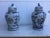 Pair of Chinese Blue and White Jars With Lids For Sale - Image 9 of 9