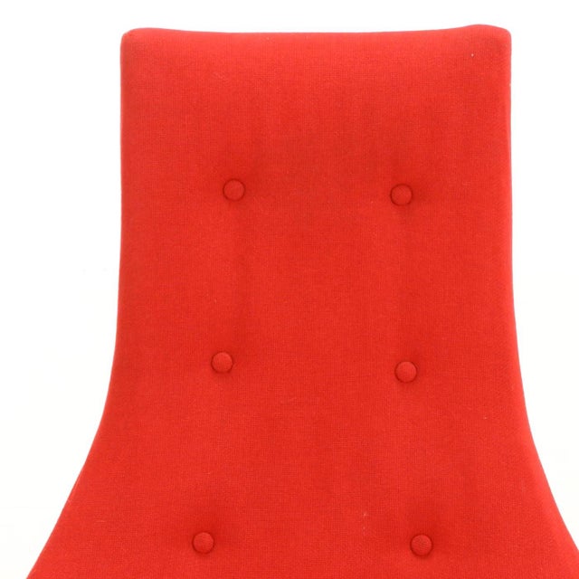 1960s Late 1960's Mid-Century Modern Rowe Furniture Adrian Pearsall 'Strictly Spanish' Swivel Chair For Sale - Image 5 of 9