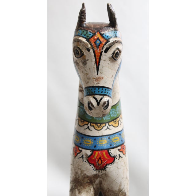 Mid-Century Modern 1960s Carousel Horse on Formica Base For Sale - Image 3 of 16