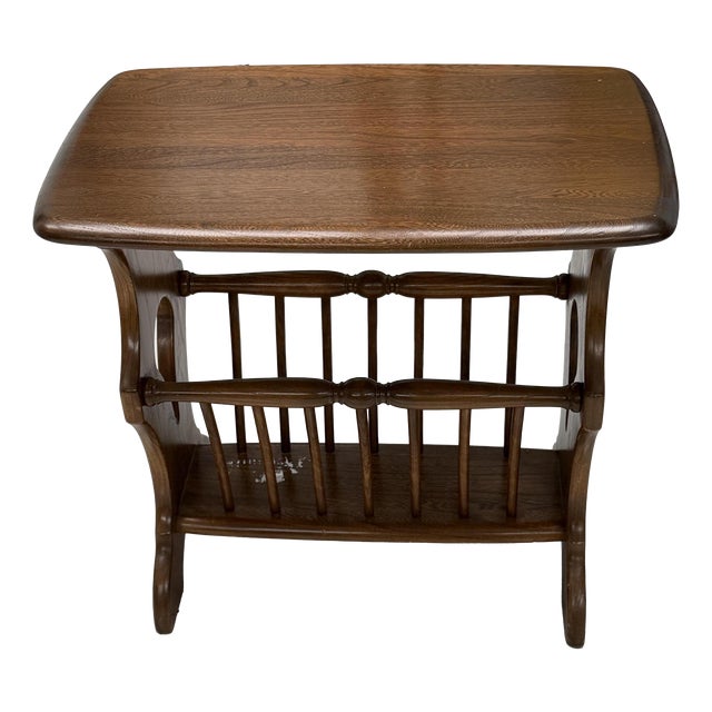 Golden Dawn Magazine Table attributed to Lucian Ercolani for Ercol, 1960s For Sale