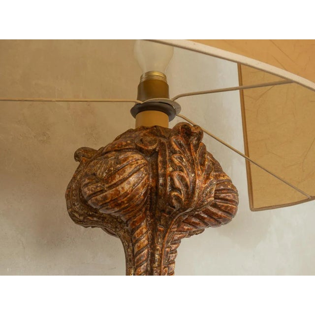 Baroque Table Lamp, 1960s For Sale - Image 6 of 8