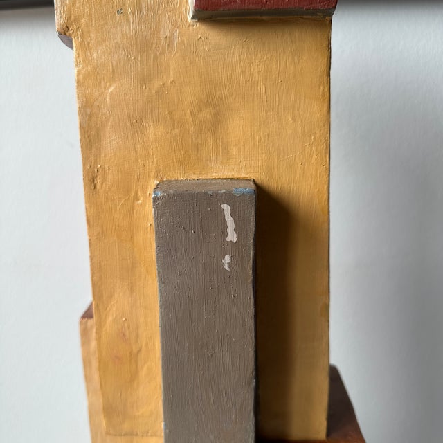 1976 Helen Simon "Lights and Shadows" Sculpture on Lucite Base For Sale - Image 17 of 18