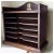 Antique Advertising Desktop, Paper, Letter Holder, Storage Cupboard For Sale - Image 4 of 7