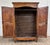 French Provincial Antique 19th Century French Provincial Louis XV Style Carved Armoire With Key For Sale - Image 3 of 18