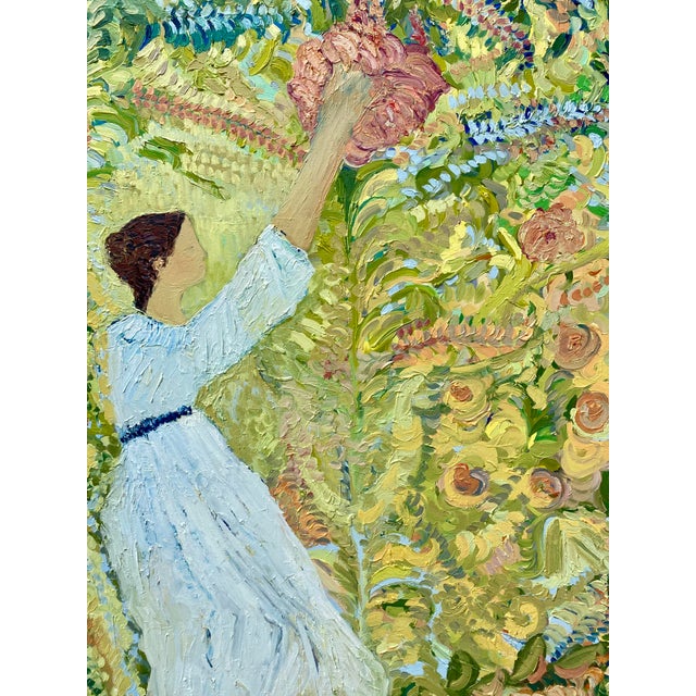 Francesca Owen captures the essence of her paintings subjects through employing a joyous mass of impressionistic colour...