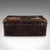 Metal Antique Etonian Steamer Trunk, English, Leather, Travel Chest, Victorian, c.1880 For Sale - Image 7 of 12