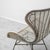 1960s Vintage Rattan and Metal Armchair, 1960s For Sale - Image 5 of 13