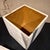 Maitland Smith Tessellated Stone & Brass Square Box Postmodern For Sale - Image 10 of 12