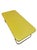 1970s Lane Furniture Lemon Yellow Lacquered Wood Coffee Table With Brass-Tone Metal Base For Sale In Los Angeles - Image 6 of 13